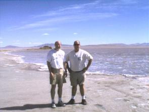 The Author (and creator of LincOn.com) Dave, and his brother Chris (from the western office)