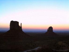 Monument Valley sunset (digital camera)