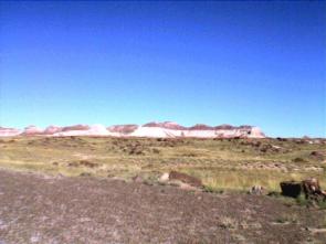 Teepees at Pterified Forest NP